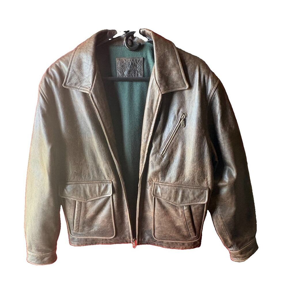 Vintage Men's Brown St. Johns Bay Leather